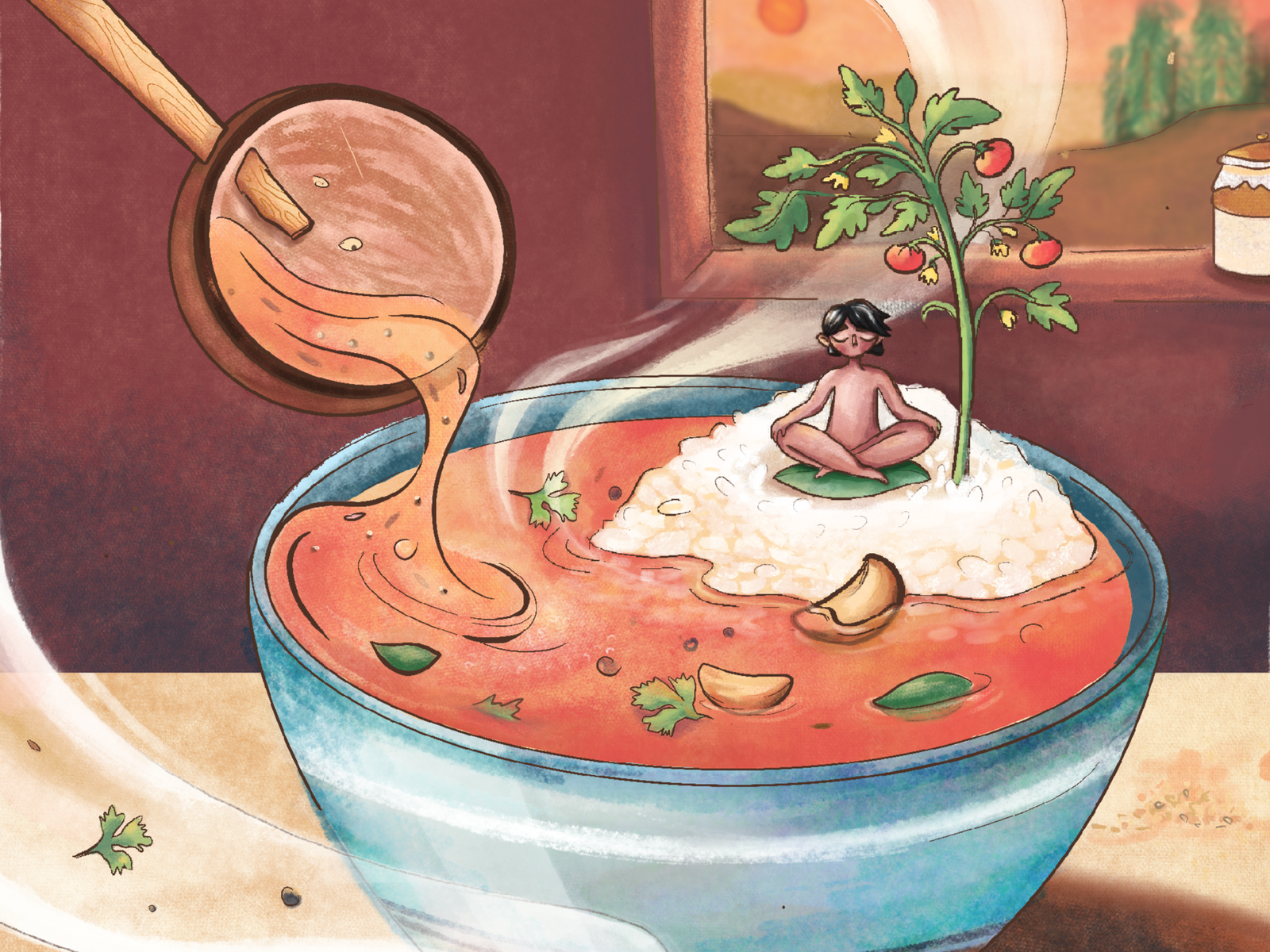 Learn how to make delicious tomato rasam!