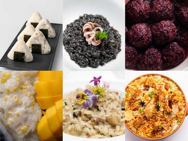 Beyond fluffy white rice