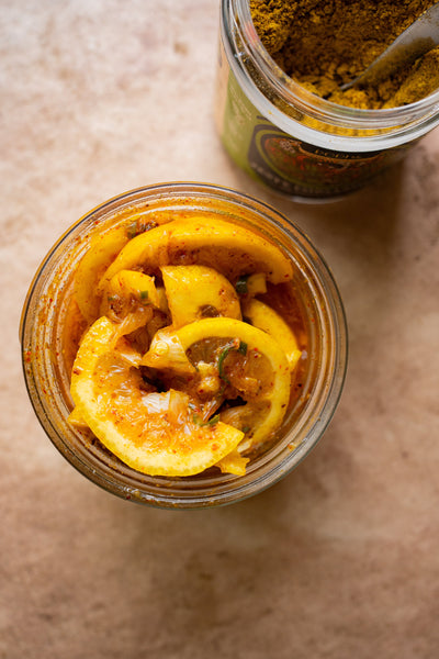 Quick Lemon Pickle