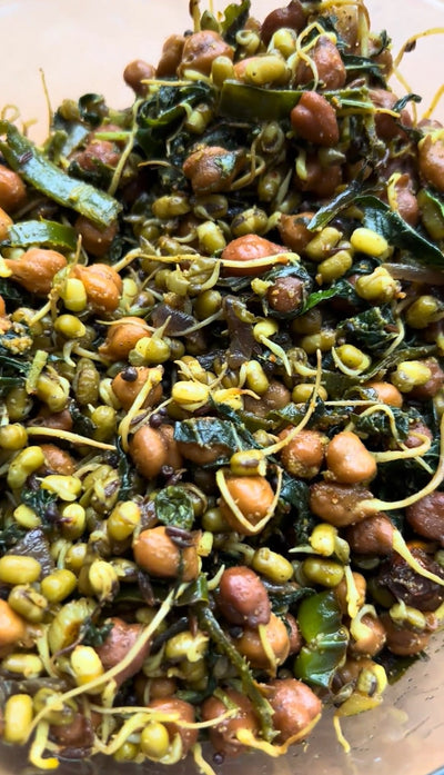 Warm & Toothy Legume Salad