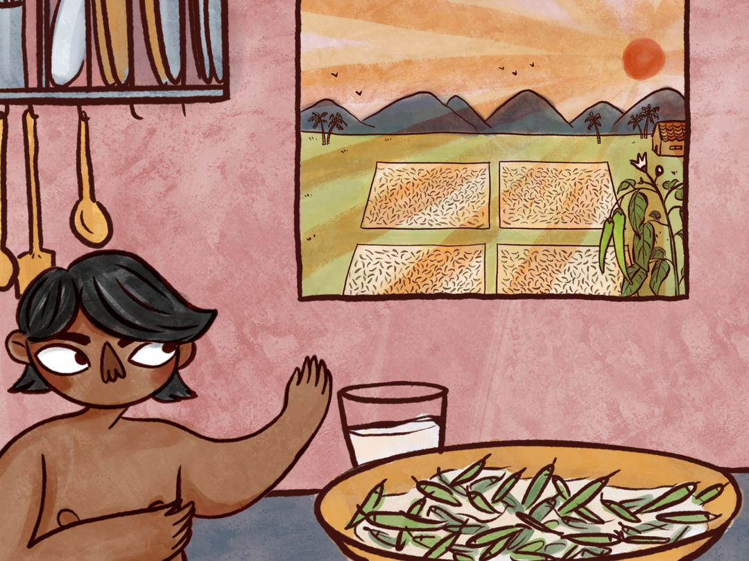 The Journey of a Curd Chili