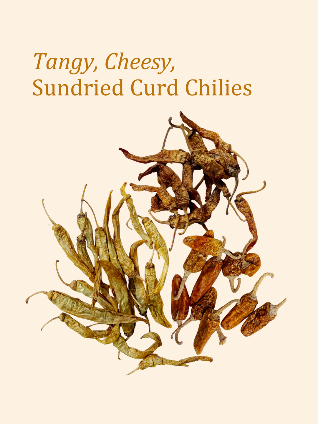 Sun-dried Curd Chilies
