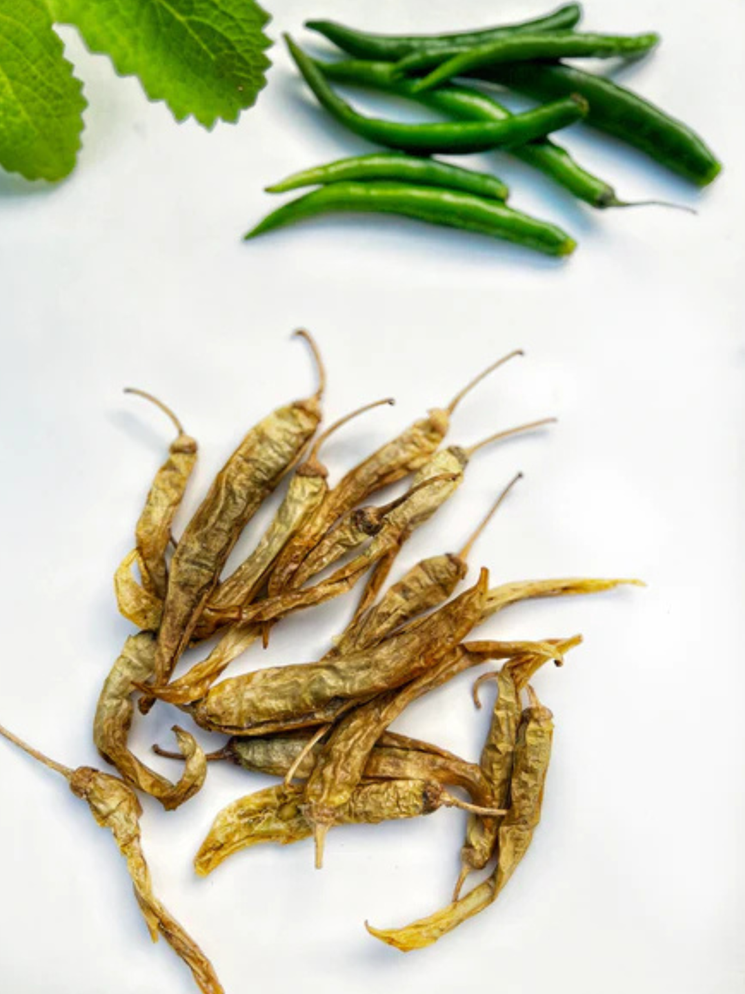 Sun-dried Curd Chilies