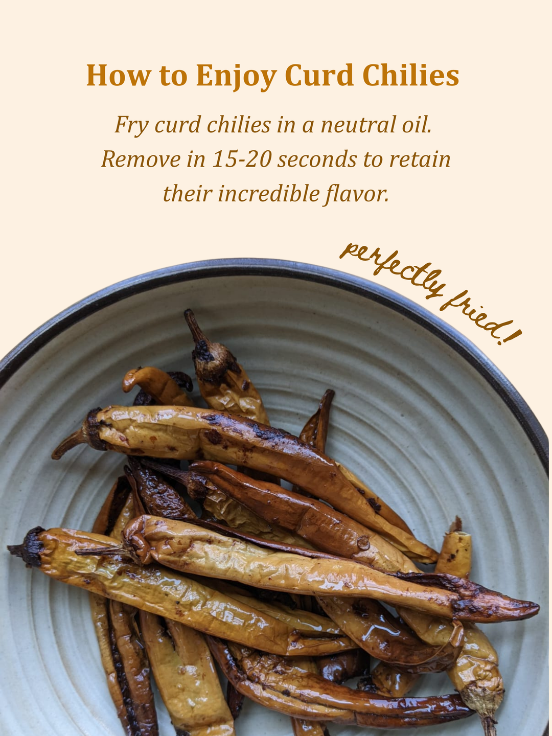 Sun-dried Curd Chilies