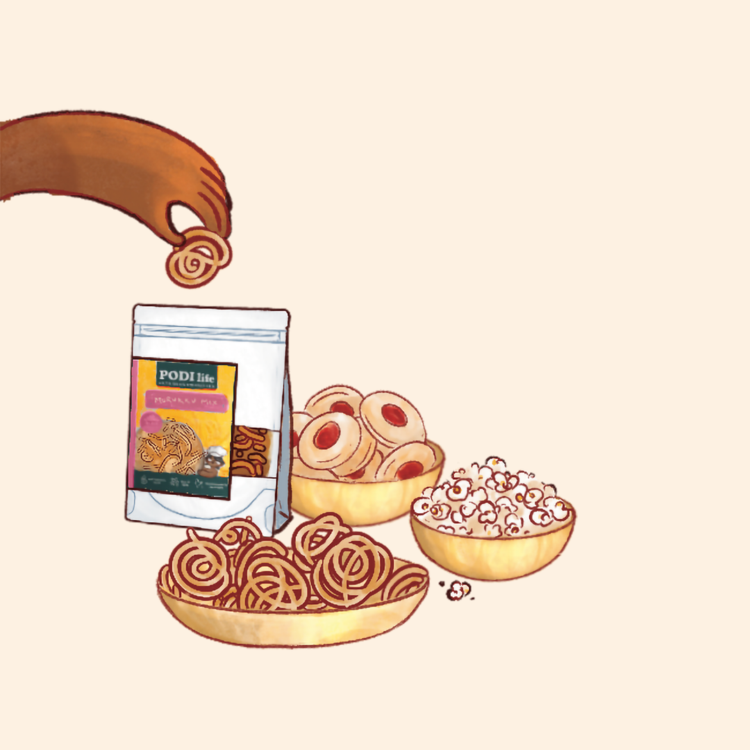 Snack Bowls & Murukku