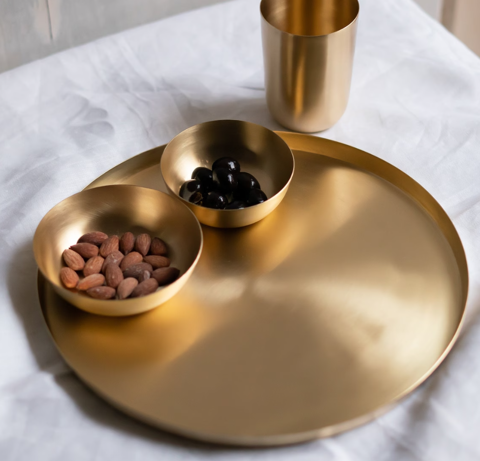 Decorative Brass Tray
