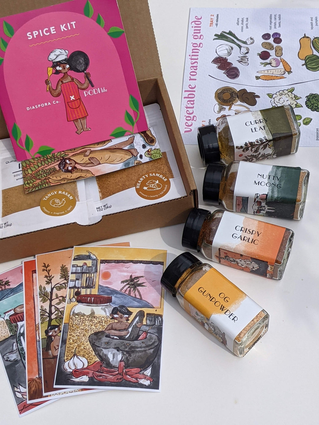 PODI life x Diaspora Co. Spice Kit